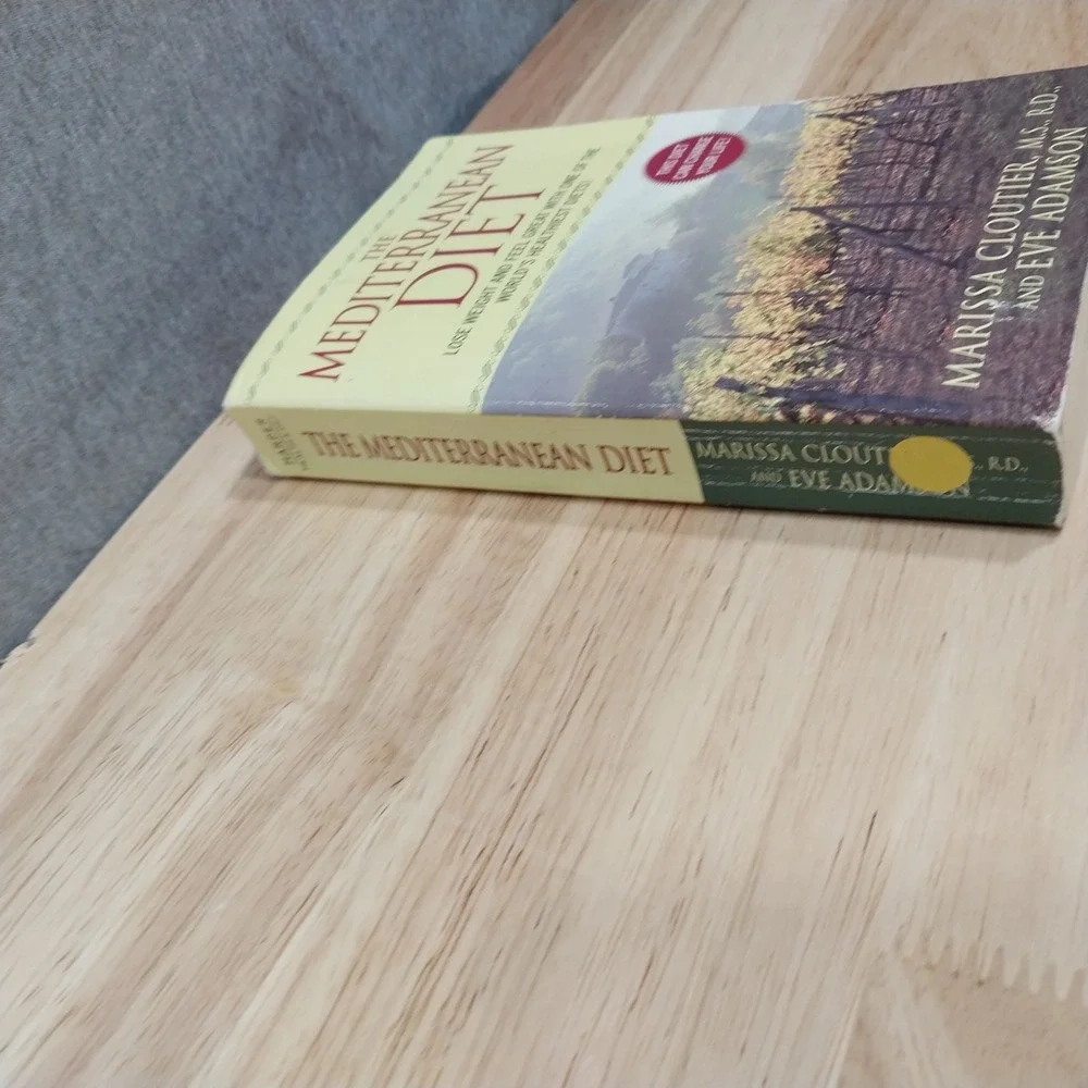 The Mediterranean Diet Clouther Paperback Book Health Nutrition Harper Tan